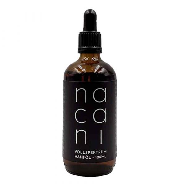 nacani – CBD Öl für Hunde, 100ml, 2.8 % (280 mg – 2.800 mg) – Inhalt: 100 ml