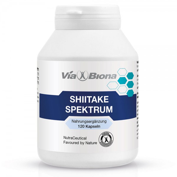 SHIITAKE SPEKTRUM Der Therapie-Pilz,Shiitake Mushroom Extrakt, Shiitake Mushroom Pulver, Vitamin D5