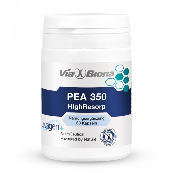 PEA 350 HIGHRESORP Unbedingt empfohlen bei entzündlichen Schmerz-Ursachen.